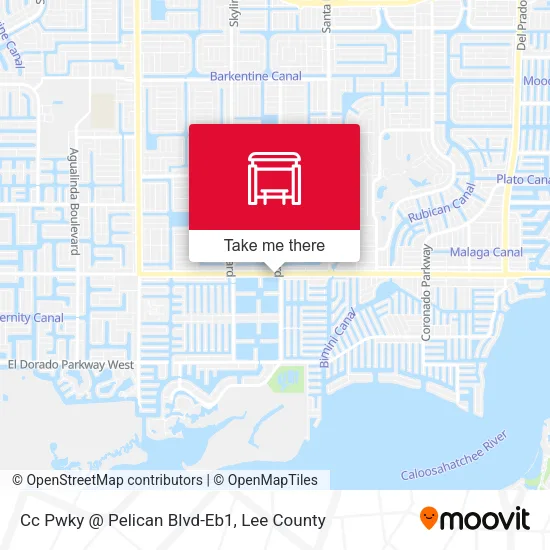 Mapa de Cc Pwky @ Pelican Blvd-Eb1