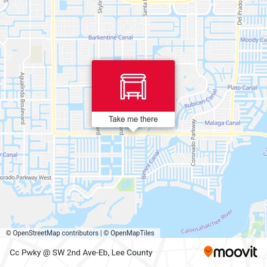 Mapa de Cc Pwky @ SW 2nd Ave-Eb