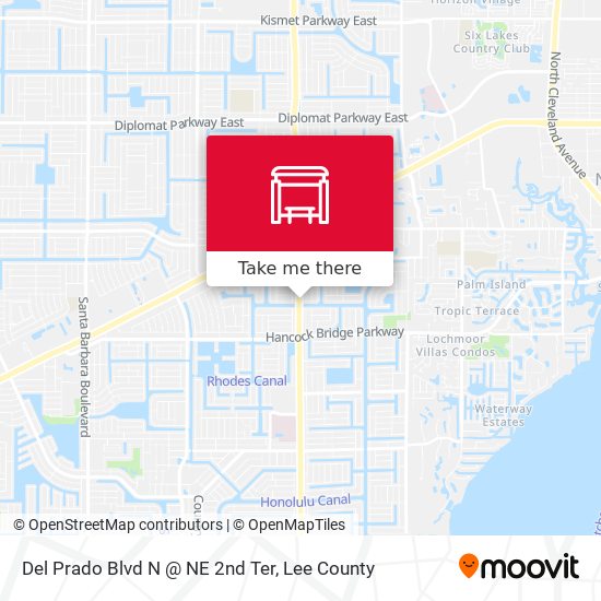 Del Prado Blvd N @ NE 2nd Ter map