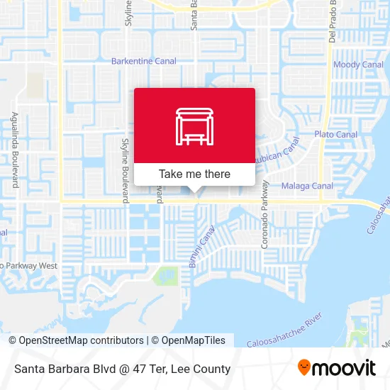 Mapa de Santa Barbara Blvd @ 47 Ter
