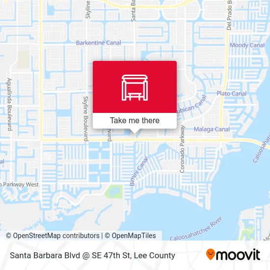Santa Barbara Blvd @ SE 47th St map