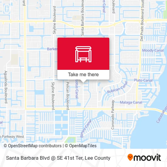 Santa Barbara Blvd @ SE 41st Ter map