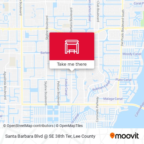 Mapa de Santa Barbara Blvd @ SE 38th Ter