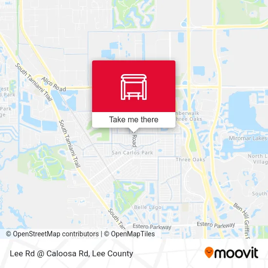 Mapa de Lee Rd @ Caloosa Rd