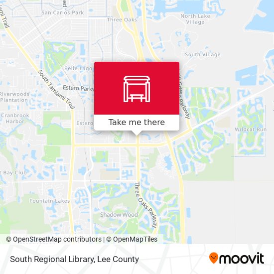 South Regional Library map