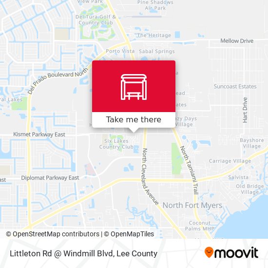 Mapa de Littleton Rd @ Windmill Blvd