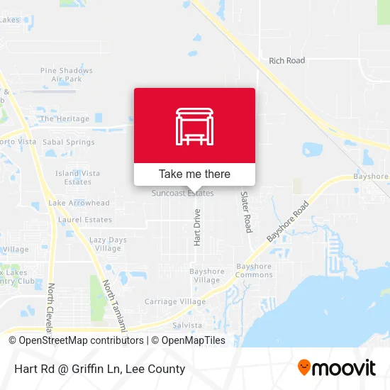 Mapa de Hart Rd @ Griffin Ln