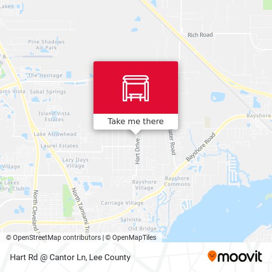 Mapa de Hart Rd @ Cantor Ln