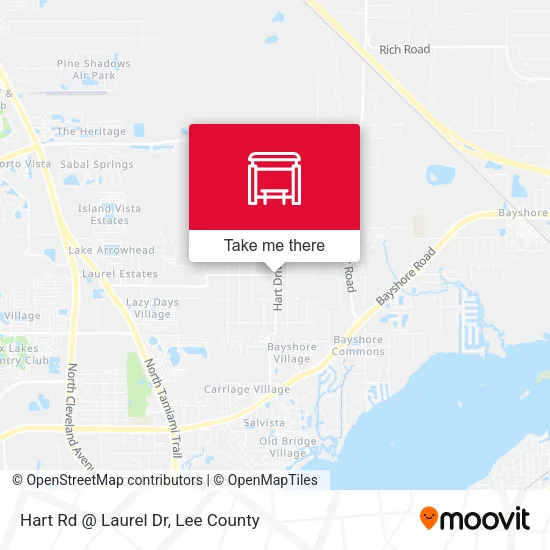 Mapa de Hart Rd @ Laurel Dr