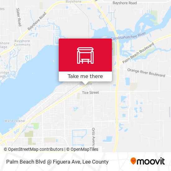 Palm Beach Blvd @ Figuera Ave map