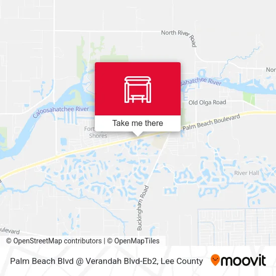 Mapa de Palm Beach Blvd @ Verandah Blvd-Eb2