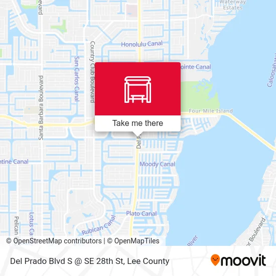 Del Prado Blvd S @ SE 28th St map