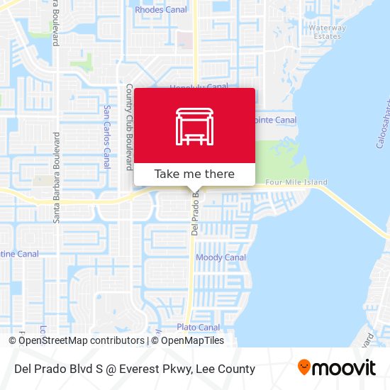 Del Prado Blvd S @ Everest Pkwy map