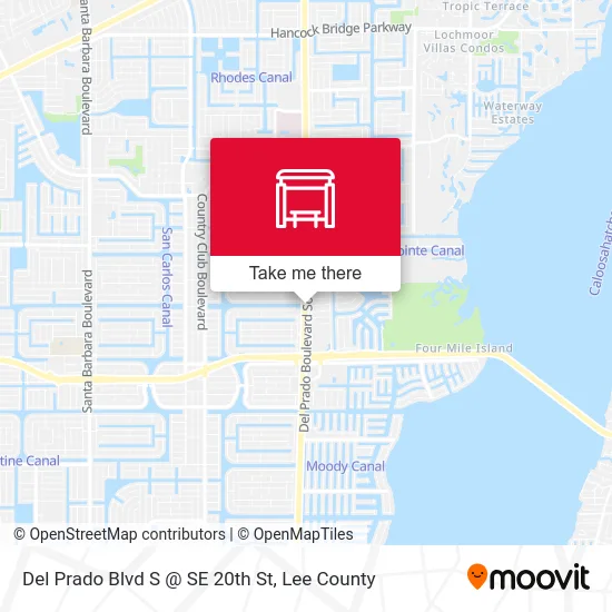 Del Prado Blvd S @ SE 20th St map