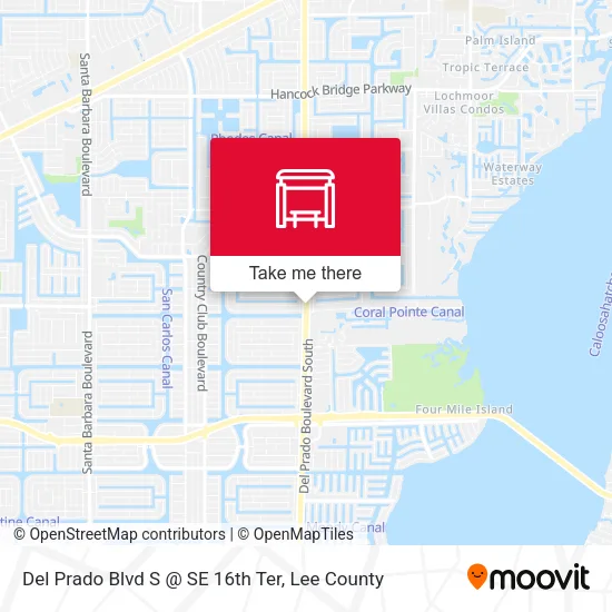Del Prado Blvd S @ SE 16th Ter map