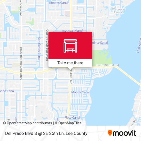 Del Prado Blvd S @ SE 25th Ln map