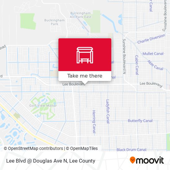 Lee Blvd @ Douglas Ave N map