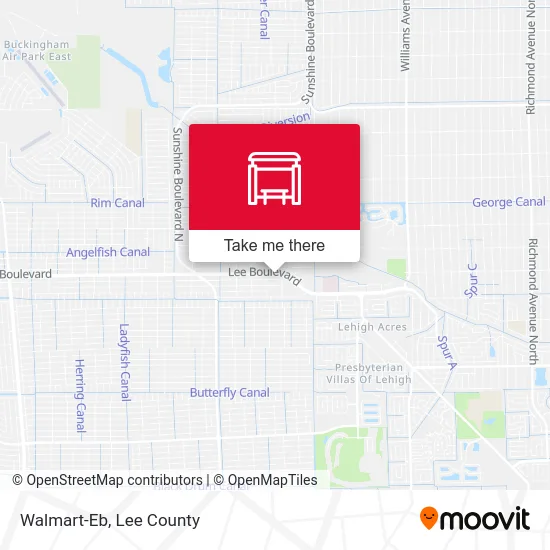 Walmart-Eb map