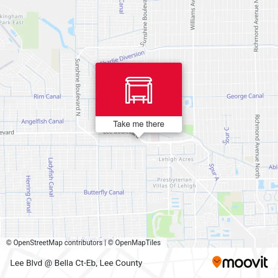 Mapa de Lee Blvd @ Bella Ct-Eb