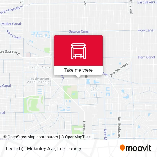 Mapa de Leelnd @ Mckinley Ave