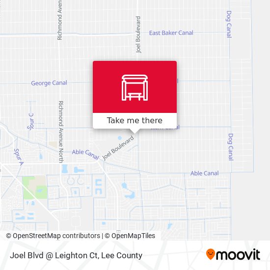 Joel Blvd @ Leighton Ct map
