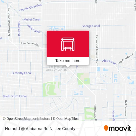 Mapa de Homstd @ Alabama Rd N