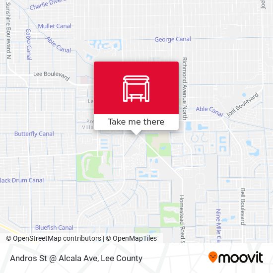 Andros St @ Alcala Ave map