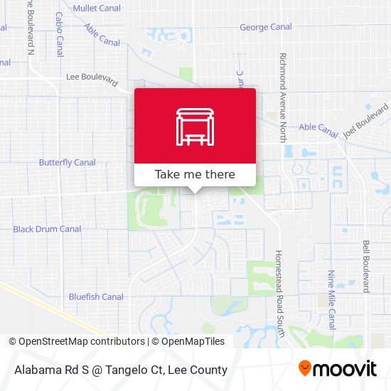 Alabama Rd S @ Tangelo Ct map