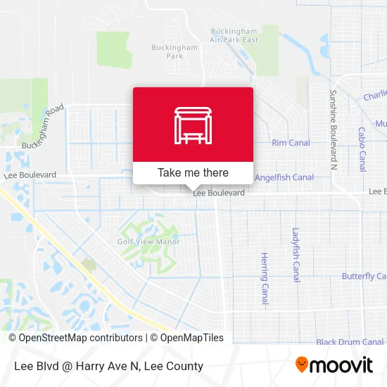 Mapa de Lee Blvd @ Harry Ave N
