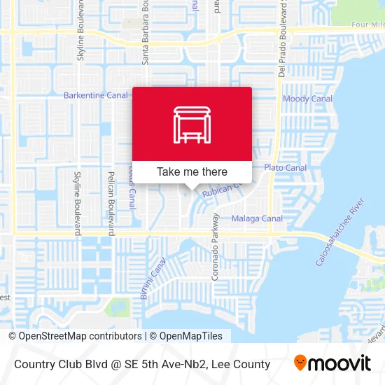 Country Club Blvd @ SE 5th Ave-Nb2 map
