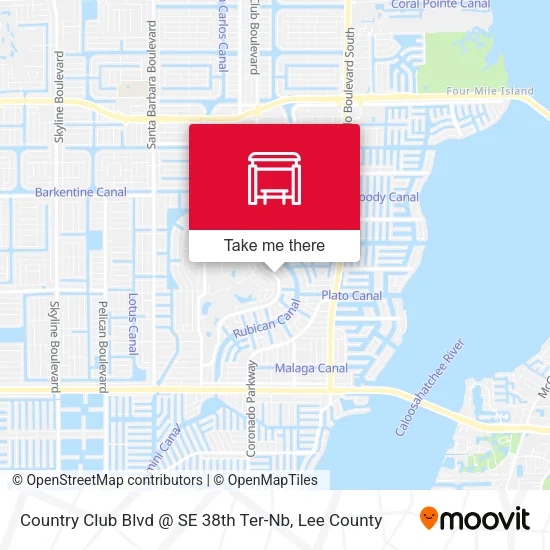 Country Club Blvd @ SE 38th Ter-Nb map