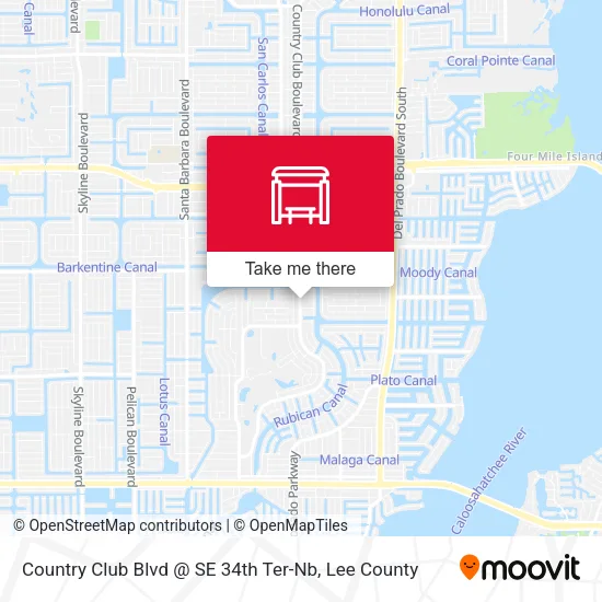 Country Club Blvd @ SE 34th Ter-Nb map