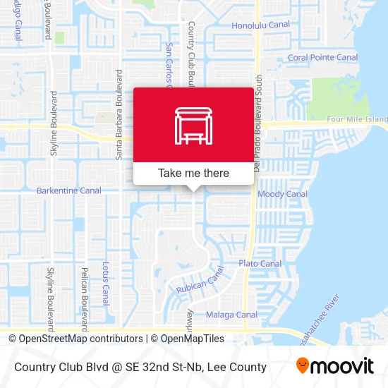 Country Club Blvd @ SE 32nd St-Nb map