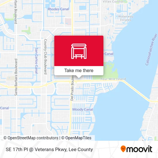 Mapa de SE 17th Pl @ Veterans Pkwy
