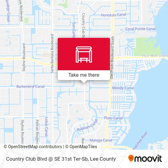 Country Club Blvd @ SE 31st Ter-Sb map