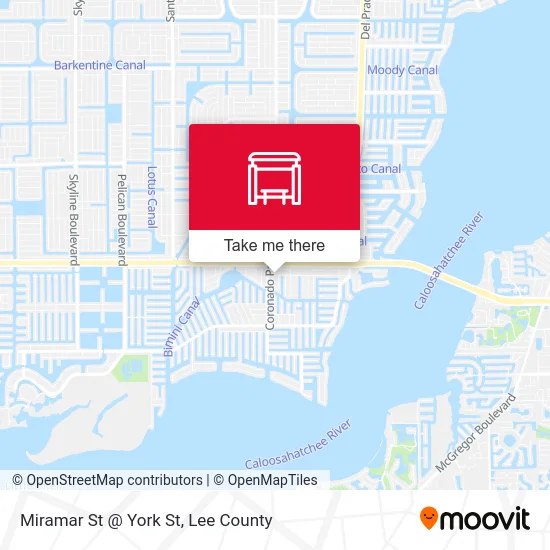 Miramar St @ York St map