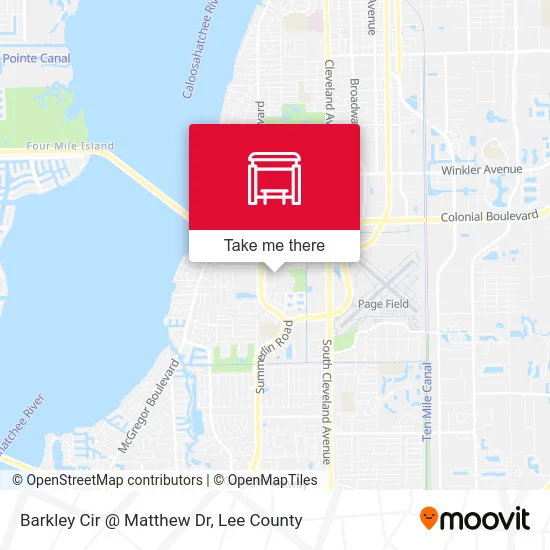 Barkley Cir @ Matthew Dr map