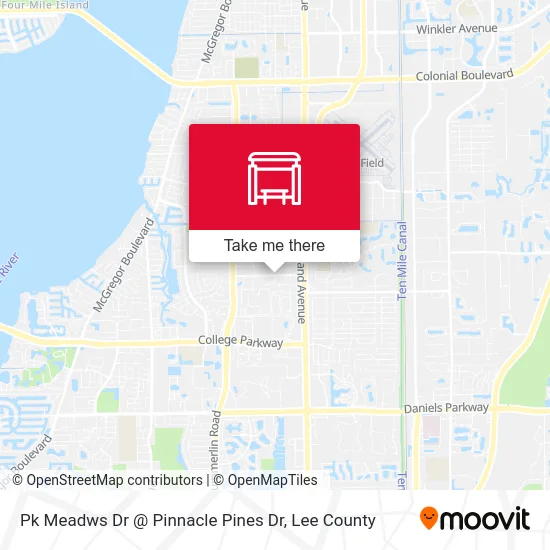 Pk Meadws Dr @ Pinnacle Pines Dr map
