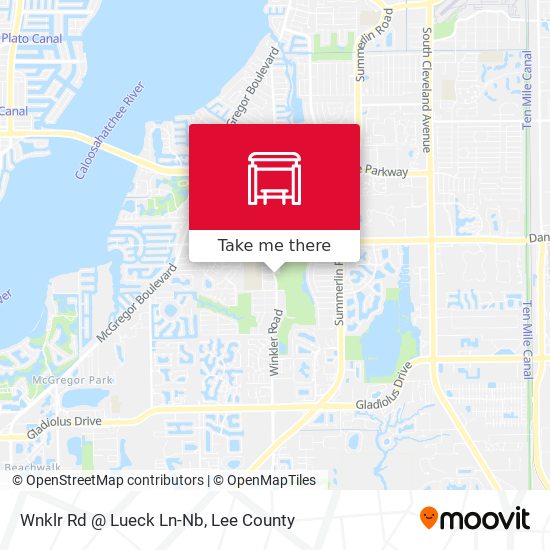 Wnklr Rd @ Lueck Ln-Nb map