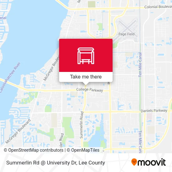 Mapa de Summerlin Rd @ University Dr