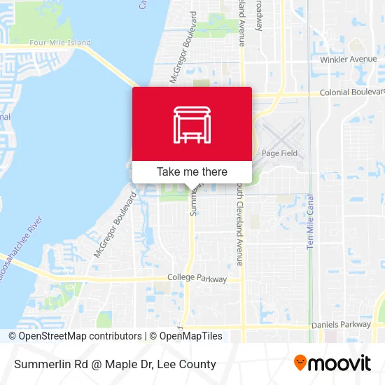 Mapa de Summerlin Rd @ Maple Dr
