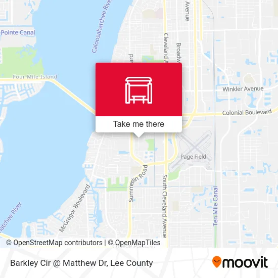 Barkley Cir @ Matthew Dr map