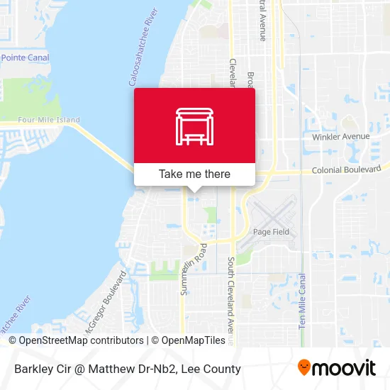 Mapa de Barkley Cir @ Matthew Dr-Nb2