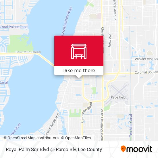 Mapa de Royal Palm Sqr Blvd @ Rarco Blv