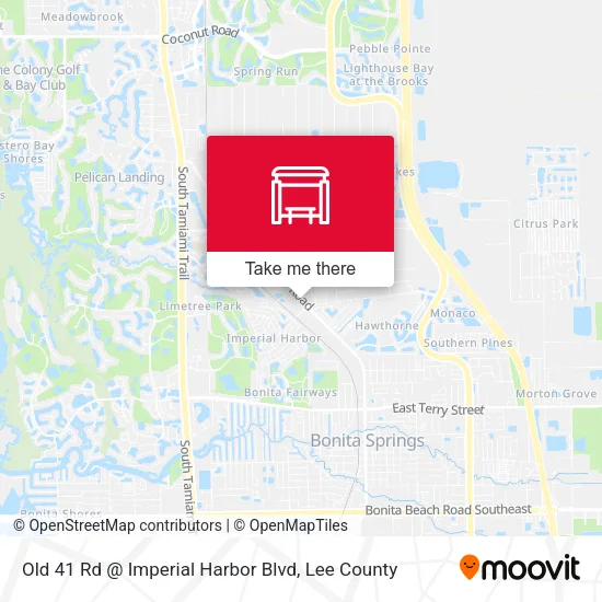 Old 41 Rd @ Imperial Harbor Blvd map