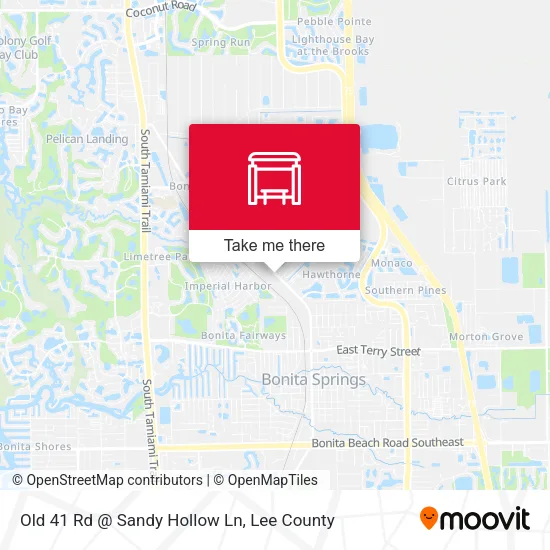 Mapa de Old 41 Rd @ Sandy Hollow Ln