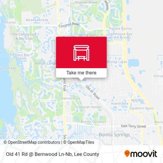 Mapa de Old 41 Rd @ Bernwood Ln-Nb