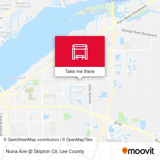 Mapa de Nuna Ave @ Skipton Cir
