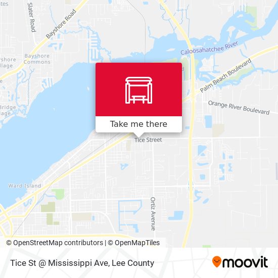 Tice St @ Mississippi Ave map