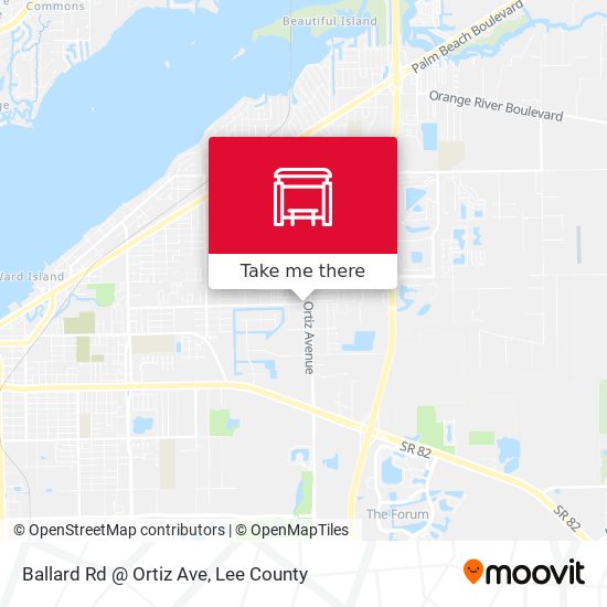 Ballard Rd @ Ortiz Ave map